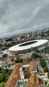 Vôo panorâmico de helicóptero em Salvador