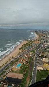 Vôo panorâmico de helicóptero em Salvador