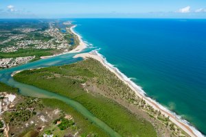 Vôo panorâmico de helicóptero em Salvador