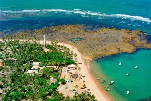 Vôo panorâmico de helicóptero em Salvador