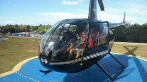 Vôo panorâmico de helicóptero em Salvador