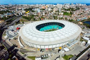 Vôo panorâmico de helicóptero em Salvador