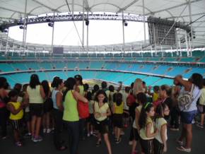 Aula Viva - Cidade Baixa com Visita a Arena Fonte Nova - Colégio Educandário