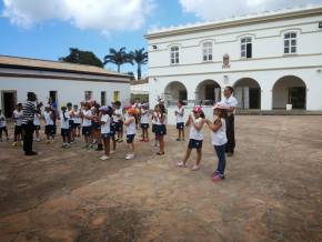 Aula Viva - Temática Africa - Visitas Forte da Caapoeira - Igr. Rosario dos Pretos - Terreiro da casa Branca