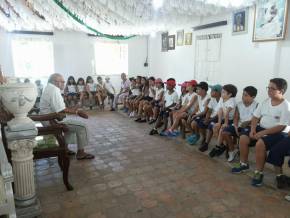 Aula Viva - Temática Africa - Visitas Forte da Caapoeira - Igr. Rosario dos Pretos - Terreiro da casa Branca