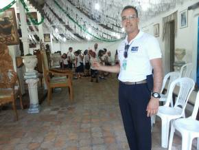 Aula Viva - Temática Africa - Visitas Forte da Caapoeira - Igr. Rosario dos Pretos - Terreiro da casa Branca