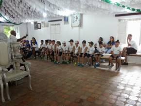 Aula Viva - Temática Africa - Visitas Forte da Caapoeira - Igr. Rosario dos Pretos - Terreiro da casa Branca