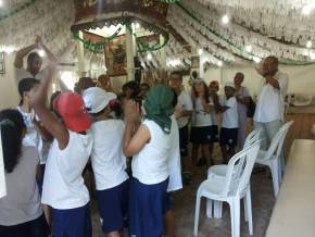 Aula Viva - Temática Africa - Visitas Forte da Caapoeira - Igr. Rosario dos Pretos - Terreiro da casa Branca