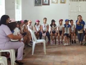 Aula Viva - Temática Africa - Visitas Forte da Caapoeira - Igr. Rosario dos Pretos - Terreiro da casa Branca