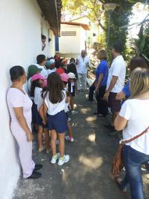 Aula Viva - Temática Africa - Visitas Forte da Caapoeira - Igr. Rosario dos Pretos - Terreiro da casa Branca