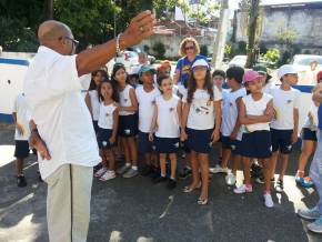 Aula Viva - Temática Africa - Visitas Forte da Caapoeira - Igr. Rosario dos Pretos - Terreiro da casa Branca