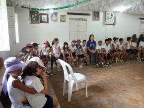 Aula Viva - Temática Africa - Visitas Forte da Caapoeira - Igr. Rosario dos Pretos - Terreiro da casa Branca