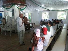 Aula Viva - Temática Africa - Visitas Forte da Caapoeira - Igr. Rosario dos Pretos - Terreiro da casa Branca