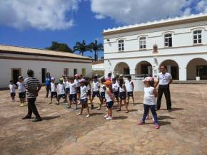 Aula Viva - Temática Africa - Visitas Forte da Caapoeira - Igr. Rosario dos Pretos - Terreiro da casa Branca