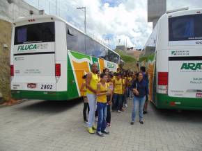 Aula Viva - Visita a Arena Fonte Nova e Ponta do Humaitá - Colégio Educandário