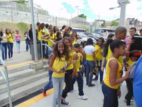 Aula Viva - Visita a Arena Fonte Nova e Ponta do Humaitá - Colégio Educandário