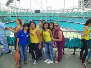 Aula Viva - Visita a Arena Fonte Nova e Ponta do Humaitá - Colégio Educandário