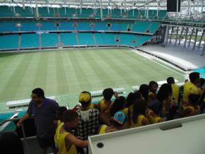 Aula Viva - Visita a Arena Fonte Nova e Ponta do Humaitá - Colégio Educandário