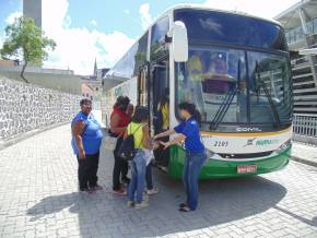 Aula Viva - Visita a Arena Fonte Nova e Ponta do Humaitá - Colégio Educandário