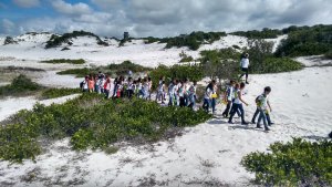 Colégio interação -Feira de Santana-Ba Visita Projeto Mamiferos Aquaticos e Parque das Dunas