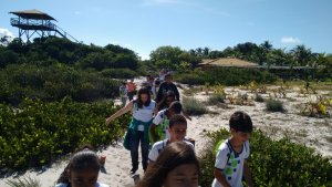 Colégio interação -Feira de Santana-Ba Visita Projeto Mamiferos Aquaticos e Parque das Dunas