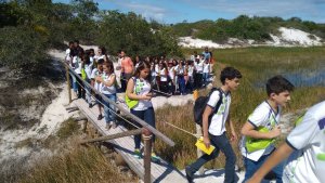 Colégio interação -Feira de Santana-Ba Visita Projeto Mamiferos Aquaticos e Parque das Dunas