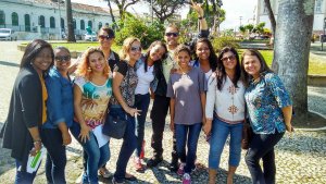 Curso de Formação para Guias de Turismo com Prof. LuizGuia Instituição: Escola Maria Câncio