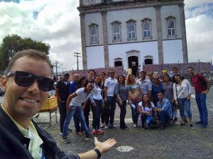 Curso de Formação para Guias de Turismo com Prof. LuizGuia Instituição: Escola Maria Câncio