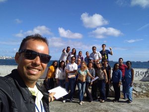 Curso de Formação para Guias de Turismo com Prof. LuizGuia Instituição: Escola Maria Câncio