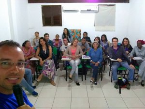 Curso de Formação para Guias de Turismo com Prof. LuizGuia Instituição: Escola Maria Câncio