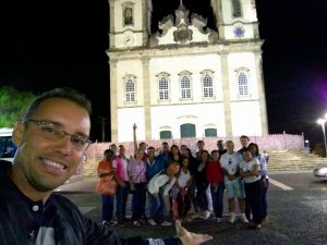 Curso de Formação para Guias de Turismo com Prof. LuizGuia Instituição: Escola Maria Câncio