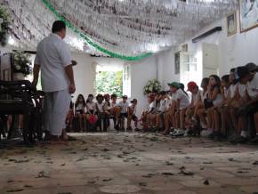 Escola Arco Iris - Tema Afro  Religiosidade Africana