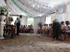 Escola Arco Iris - Tema Afro  Religiosidade Africana