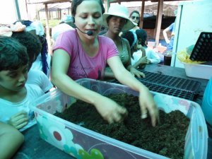 Escola Arco Iris Visita ao Horto Hidroponico  Camaçari-Ba