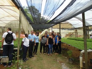 Escola Arco Iris Visita ao Horto Hidroponico  Camaçari-Ba
