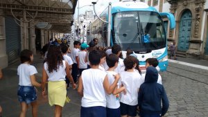 Escola Arco Iris Visita o Museu da Coelba 1º Semestre