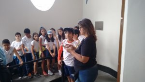 Escola Arco Iris Visita o Museu da Coelba 1º Semestre