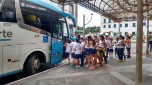 Escola Arco Iris Visita o Museu da Coelba 1º Semestre