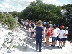 Escola Arco-Iris - Visita o Parque das Dunas (turma do 3º ano)