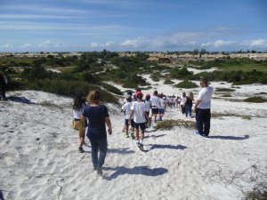 Escola Arco-Iris - Visita o Parque das Dunas (turma do 3º ano)