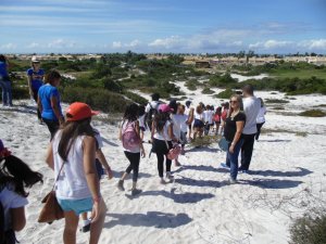 Escola Arco-Iris - Visita o Parque das Dunas (turma do 3º ano)