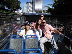 Escola Girassol - Passeio no Salvador Bus - 22/08