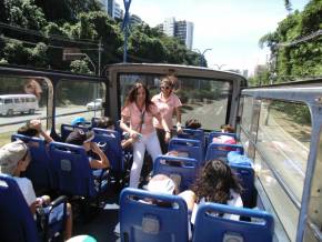 Escola Girassol - Passeio no Salvador Bus - 22/08