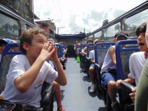 Escola Girassol - Passeio no Salvador Bus - 22/08