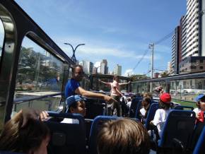 Escola Girassol - Passeio no Salvador Bus - 22/08