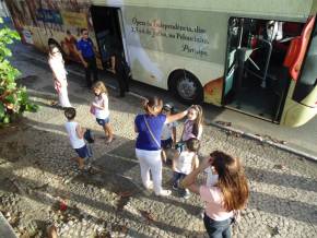 Escola Girassol - Passeio no Salvador Bus - 22/08