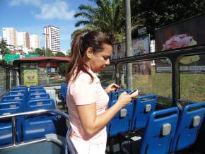 Escola Girassol - Passeio no Salvador Bus - 22/08