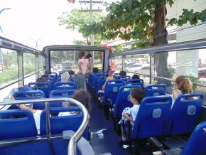 Escola Girassol - Passeio no Salvador Bus - 22/08