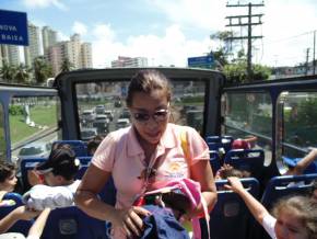 Escola Girassol - Passeio no Salvador Bus - 22/08