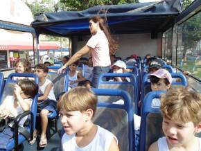 Escola Girassol - Passeio no Salvador Bus - 22/08